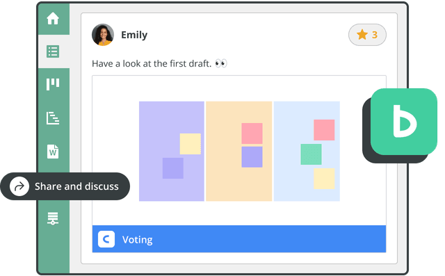 Share, view, and discuss diagrams right in Backlog