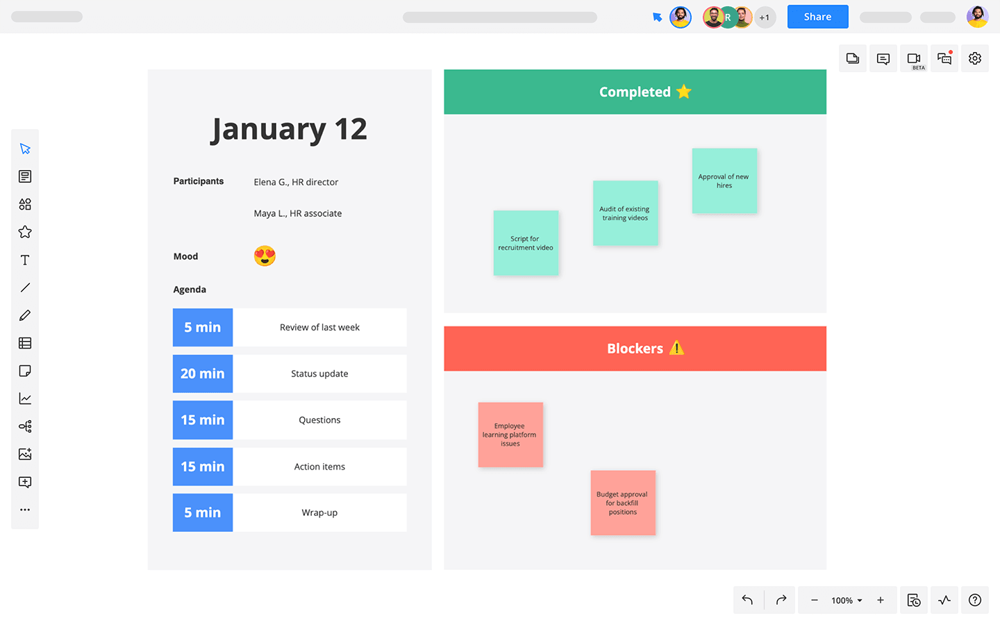 1-on-1 Meeting Template