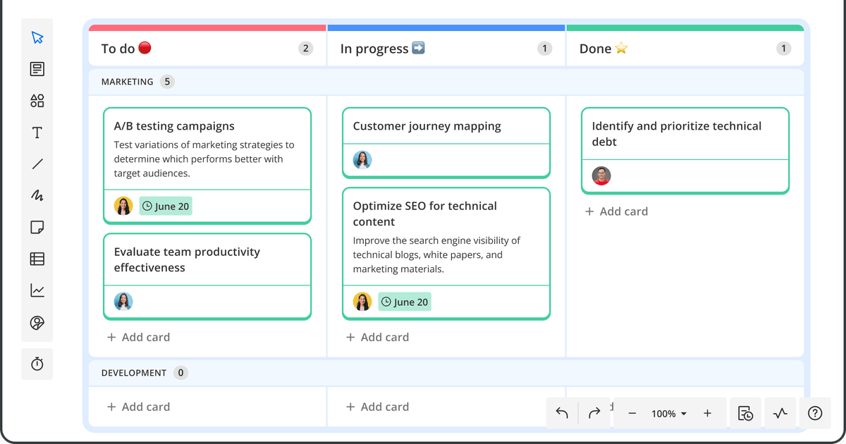 Kanban Card Template