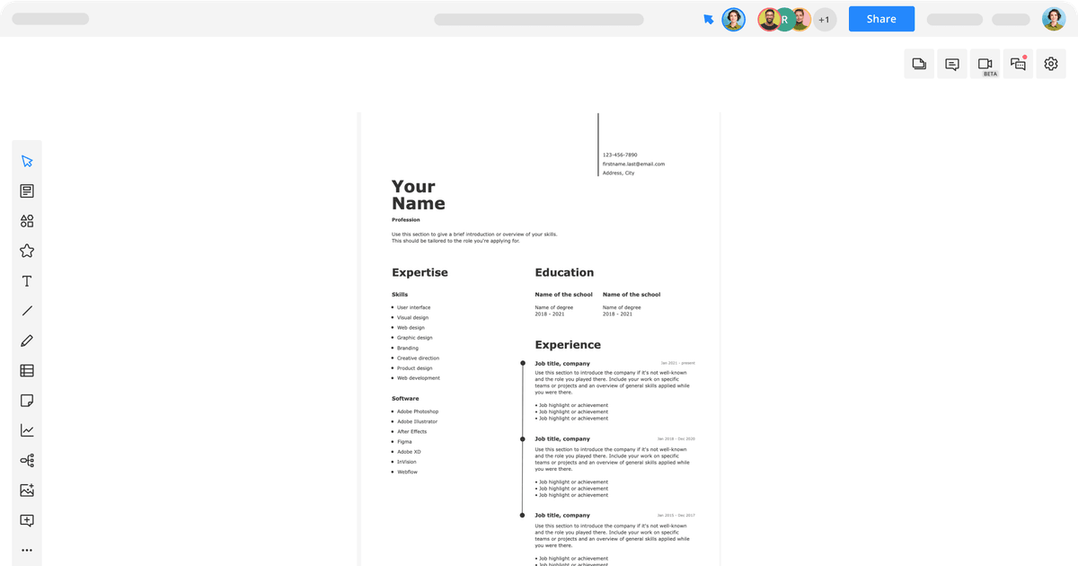 Basic Resume Template