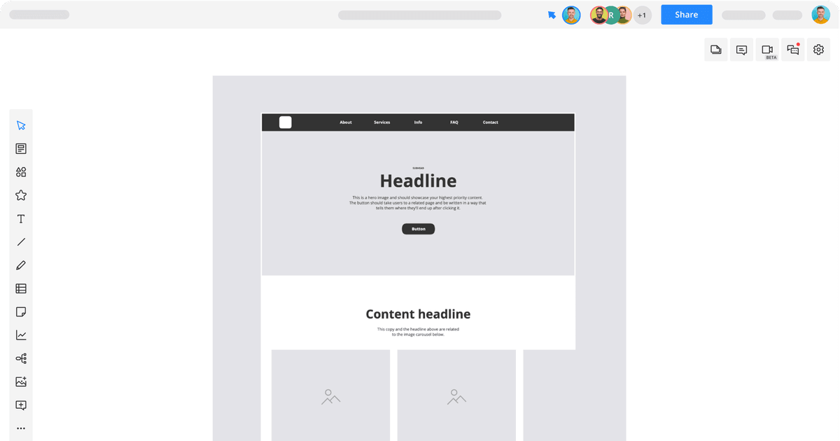 Wireframe Diagram