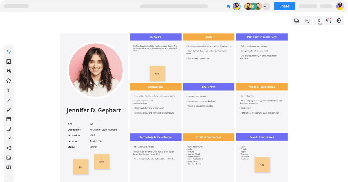 User Persona Template