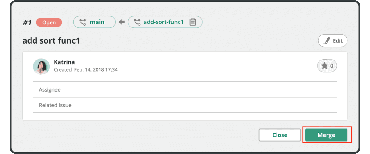 Resolve a pull request conflict | Git tutorial | Nulab