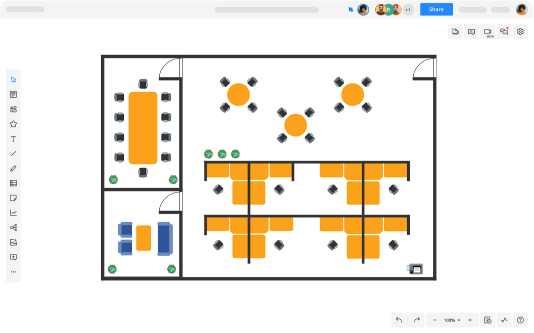 Office Building Floor Plan