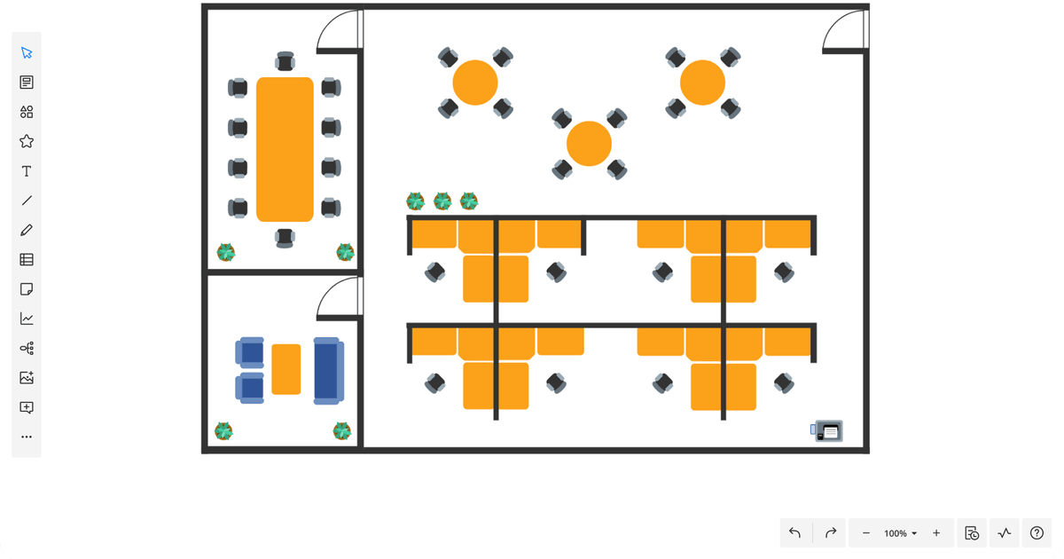 Office Building Floor Plan