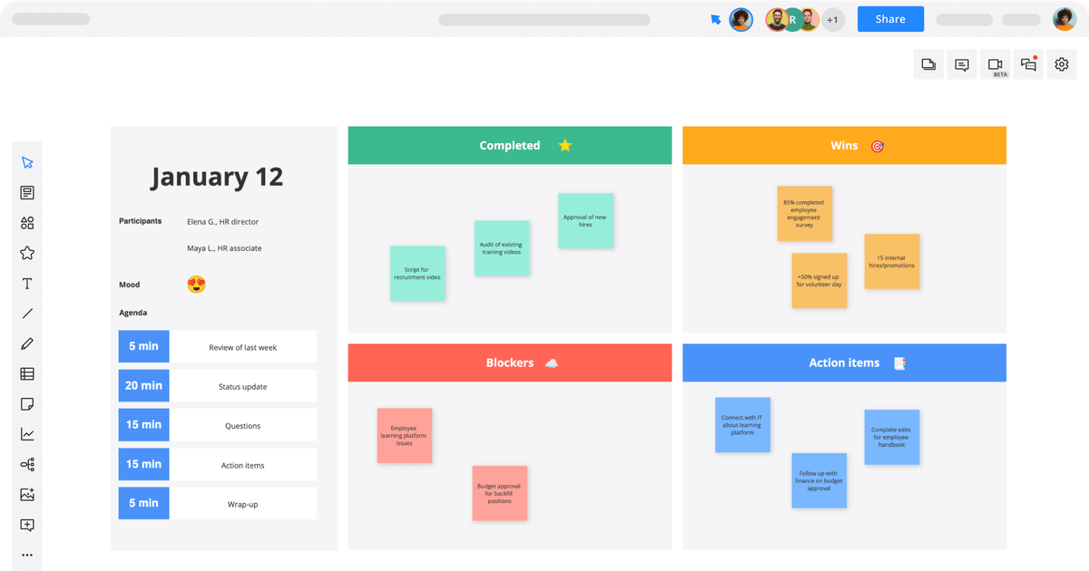 1-on-1 Meeting Template